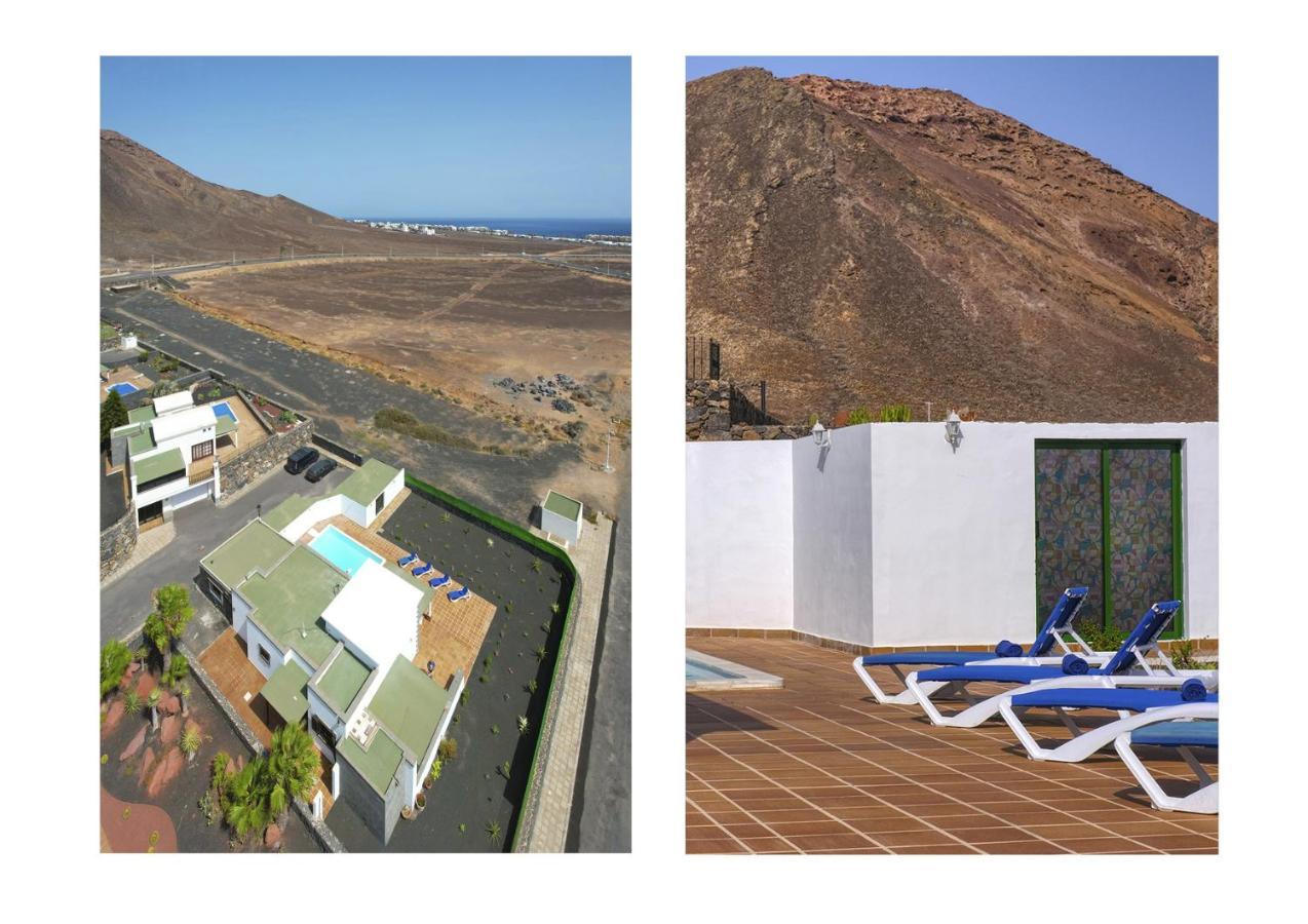 Casa Fatmar Montana Roja-Piscina Privada Villa Playa Blanca  Exteriör bild